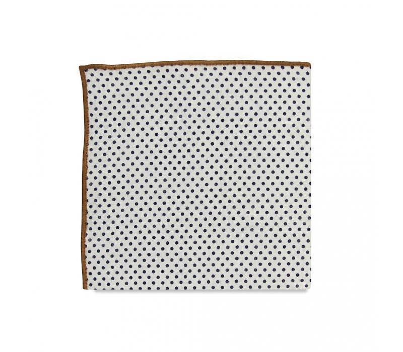 The Sadler Polka Dot Pocket Square