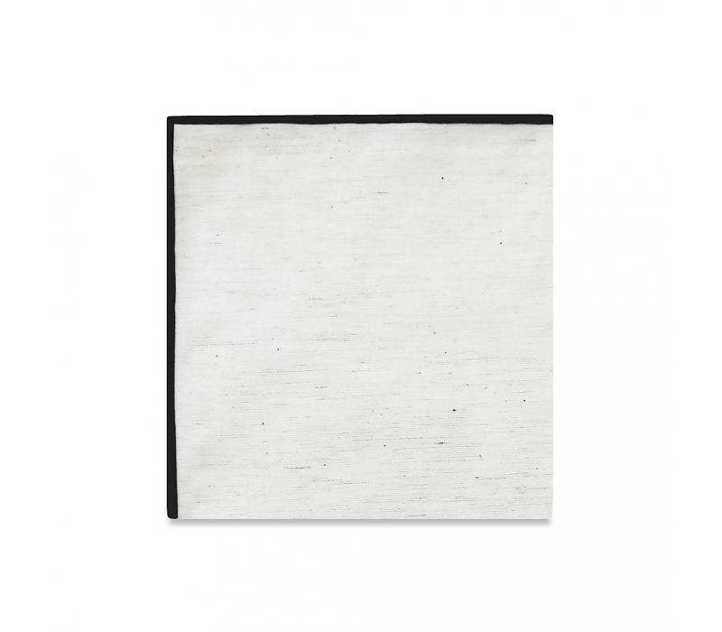 The Merrow (Black) Pocket Square