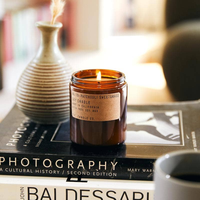 Patchouli Sweetgrass - 7.2 oz Standard Soy Candle