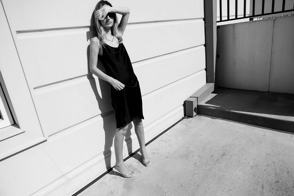 PRE ORDER Silk Bias Mini Dress