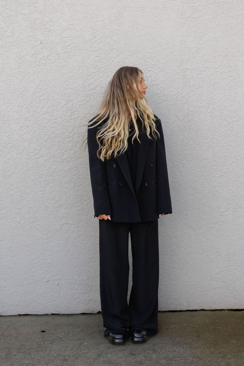 PRE ORDER Silk Double Breasted Jacket