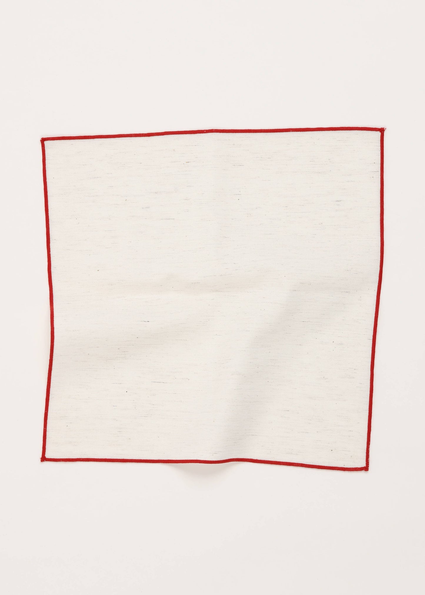 The Merrow (Red) Pocket Square