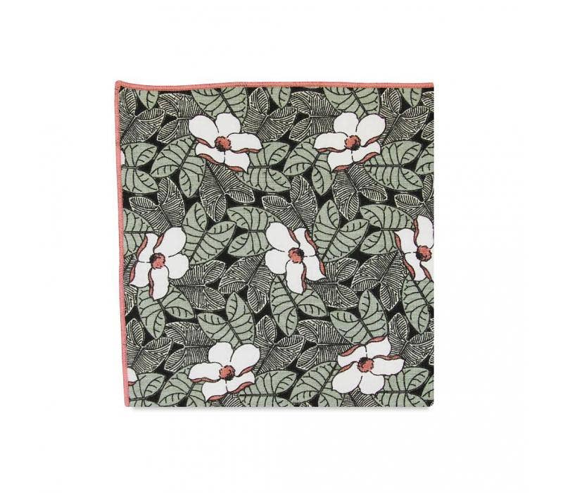 The Davis Floral Pocket Square