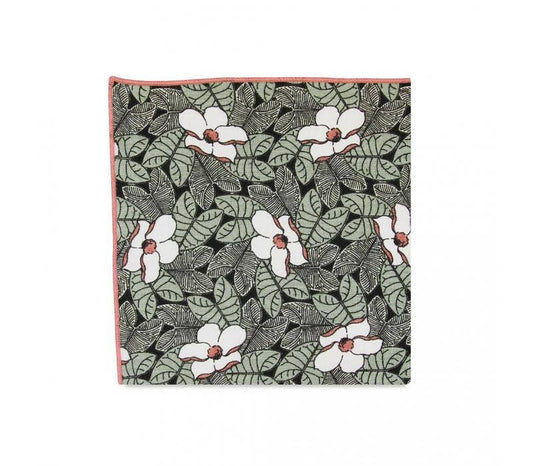 The Davis Floral Pocket Square
