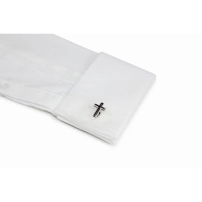 Silver Cross Cufflinks