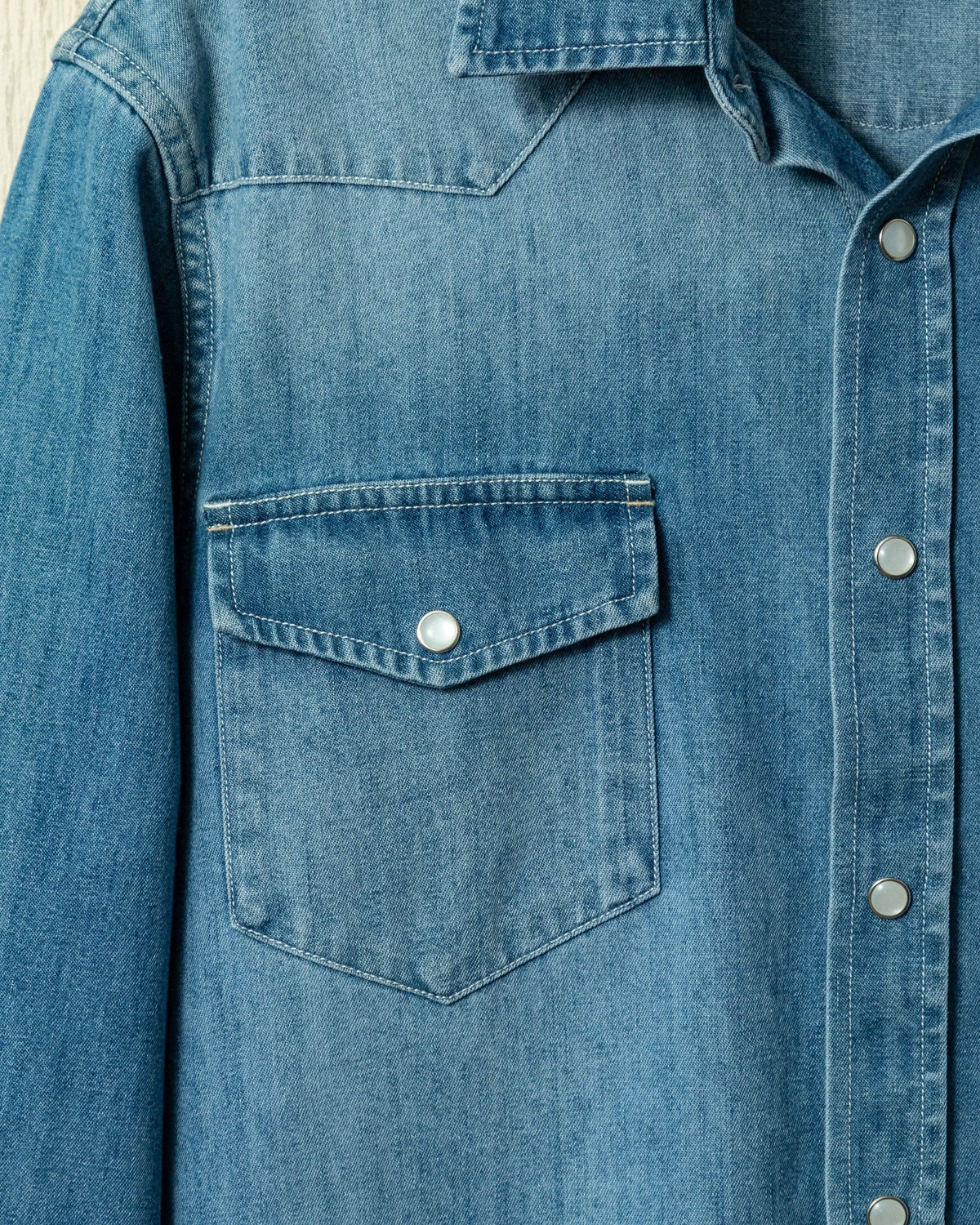 Western Shirt in Denim