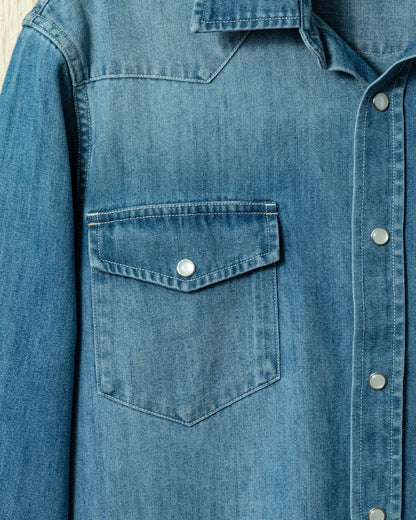 Western Shirt in Denim