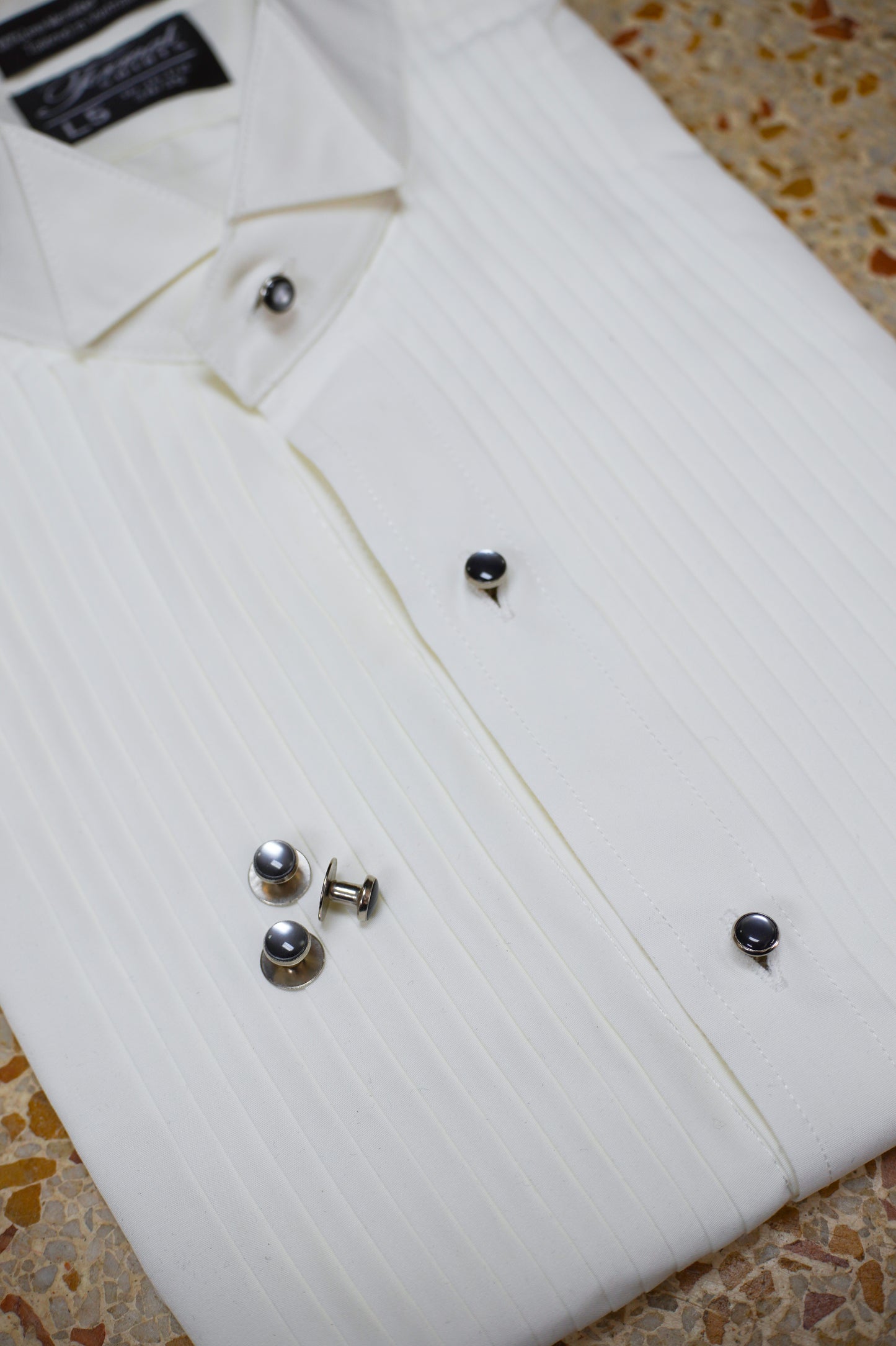 vintage dress shirt studs Vintage Tuxedo Studs Buttons, Black Resin Silver Finish Shirt Studs, Choose 4 or 6 per Set, Gift for Him, Wedding Grooms Wear, ID 4326068175
