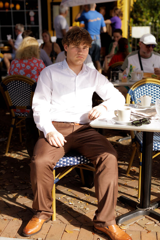 Classic White Button Up