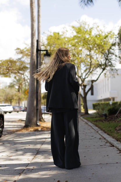 PRE ORDER Silk Double Breasted Jacket