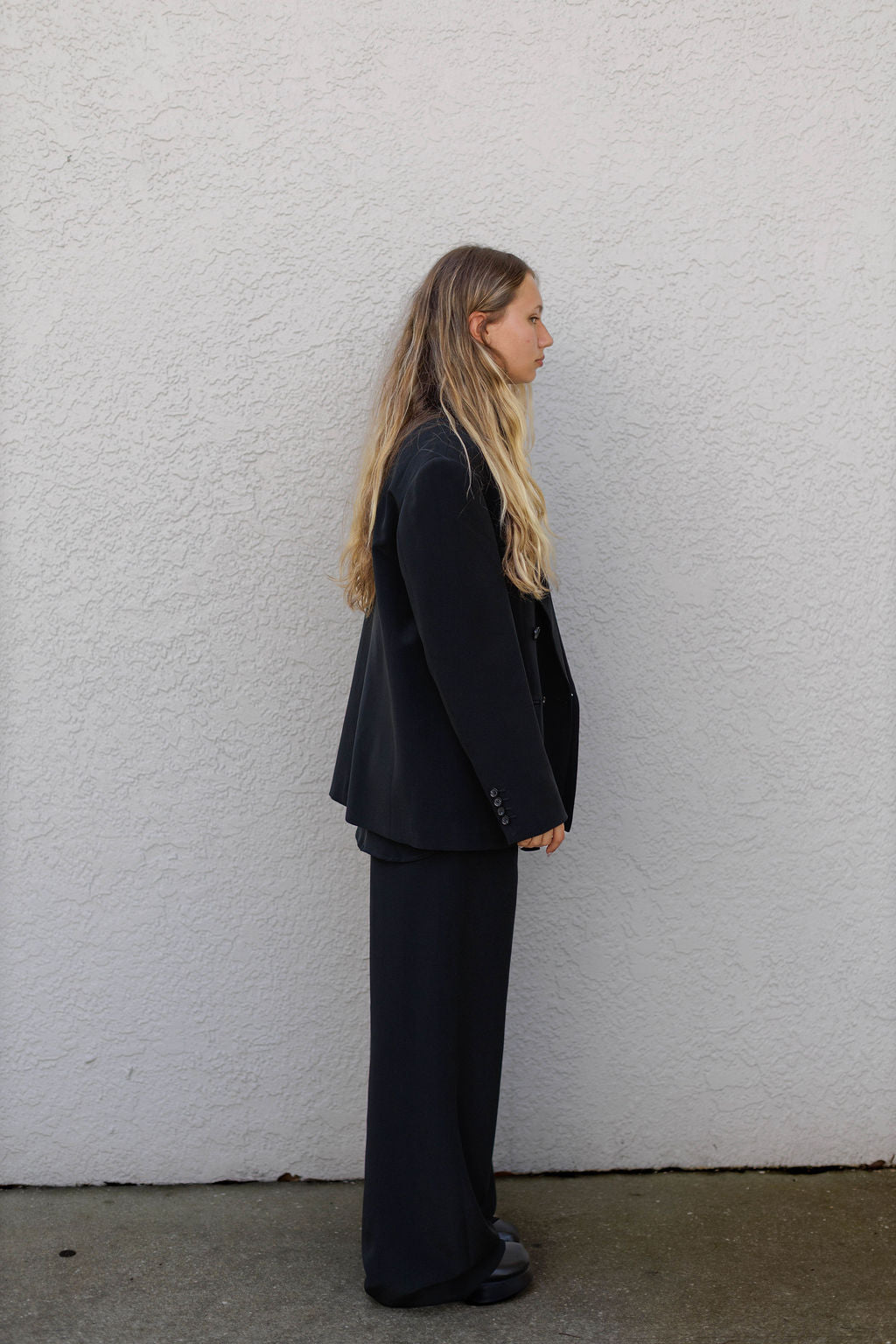 PRE ORDER Silk Double Breasted Jacket