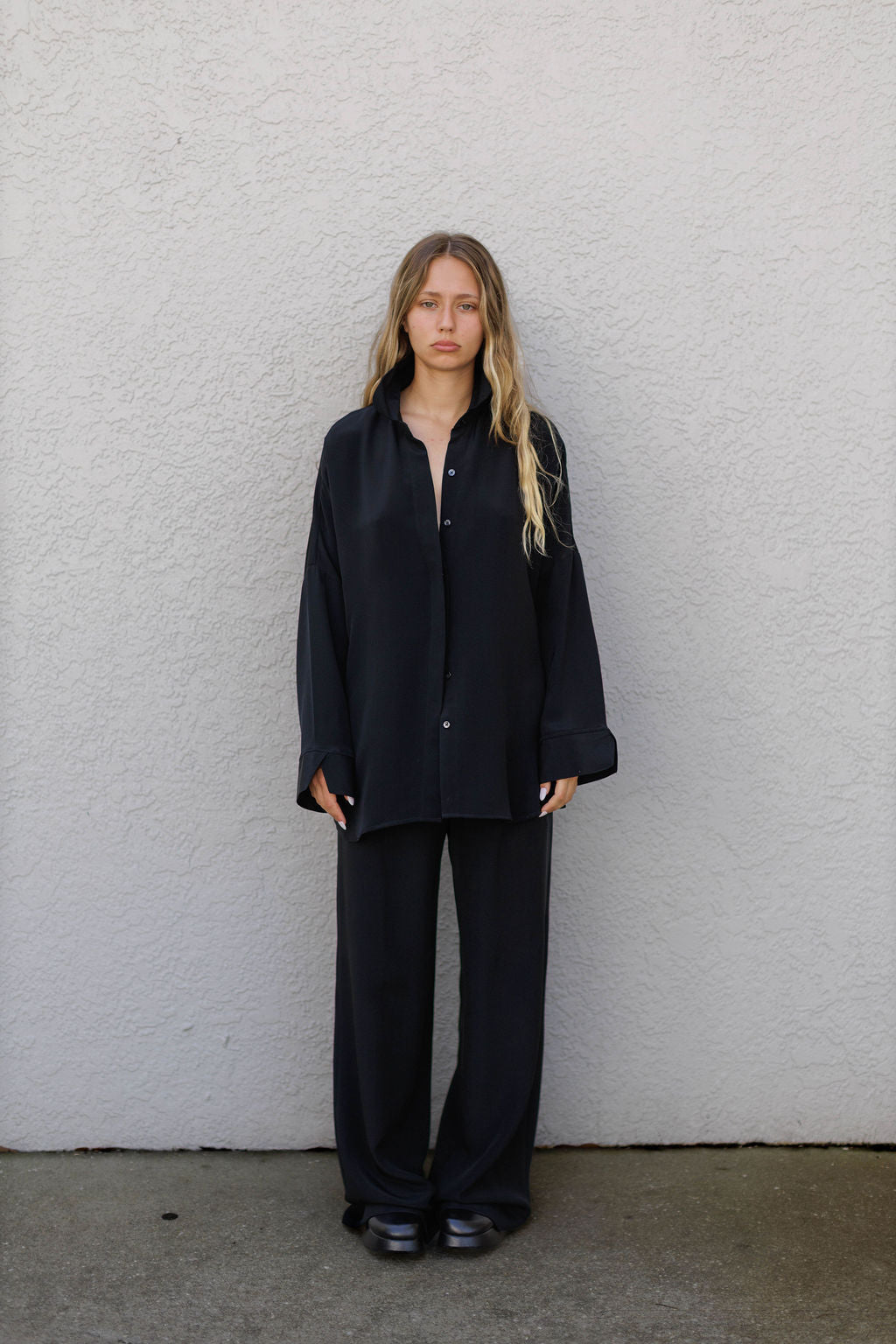 PRE ORDER Silk Ruffle Pants