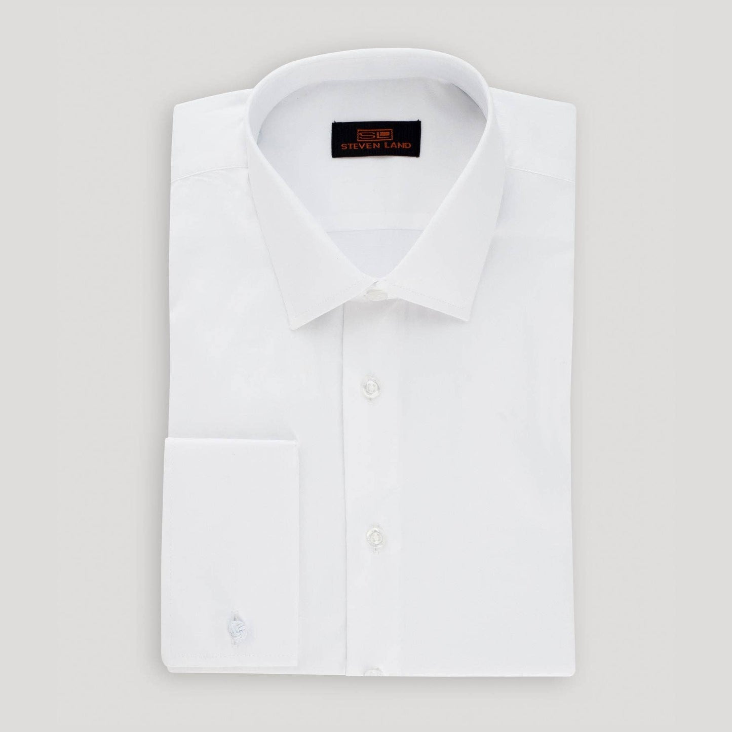 Tuxedo Shirt | Modern Point Collar | White