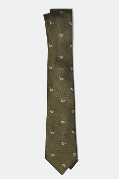 Mallard Duck Tie