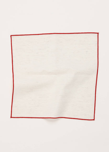 The Merrow (Red) Pocket Square